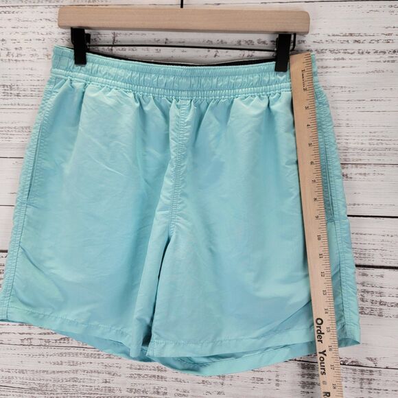 Polo Ralph Lauren Men's Size M 6” Swim Trunks Shorts Unlined Blue 100% Nylon - Picture 4 of 10